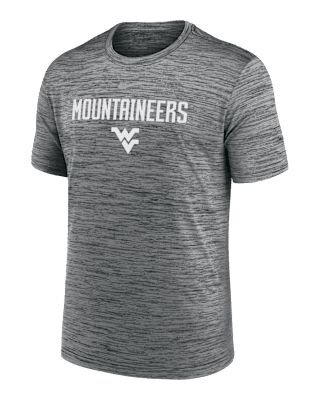 Мужская футболка West Virginia Sideline Velocity Nike Dri-FIT College