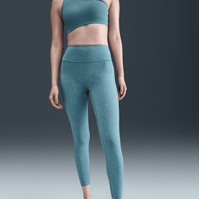 Nike Universa 7/8-legging met hoge taille, medium ondersteuning en bloemenprint voor dames