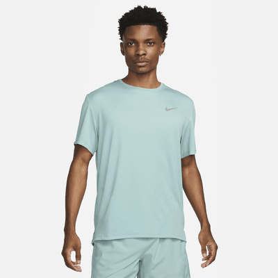 Nike Miler Men's Dri-FIT UV Short-Sleeve Running Top. Nike SI