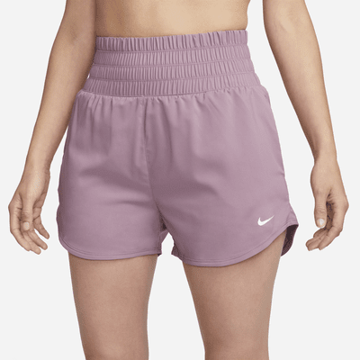 Nike One Women's Dri-FIT Ultra High-Waisted 3" Brief-Lined Shorts