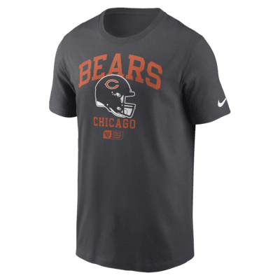 Playera Nike de la NFL para hombre Chicago Bears Helmet Essential