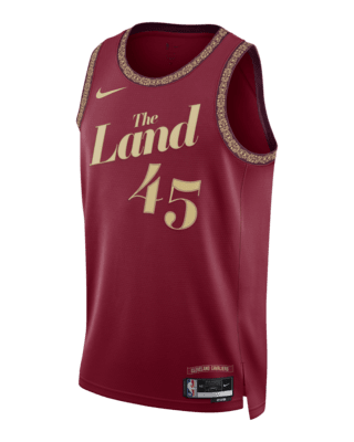 Мужские джерси Donovan Mitchell Cleveland Cavaliers City Edition 2023/24 Nike Dri-FIT NBA Swingman Jersey