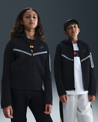 Детское худи Nike Sportswear Tech Fleece Big Kids' (Boys') Full-Zip Hoodie