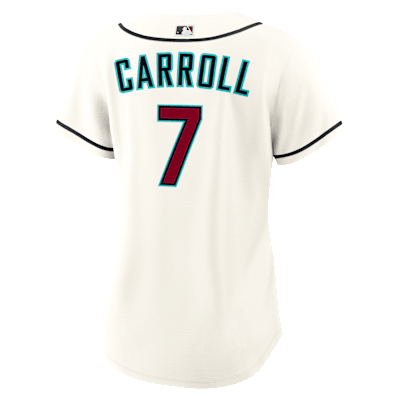 Jersey Nike de la MLB Replica para mujer Corbin Carroll Arizona Diamondbacks