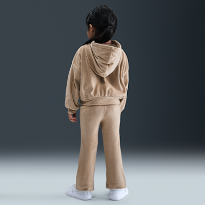 Nike Toddler 2-Piece Velour Flared Leggings Set