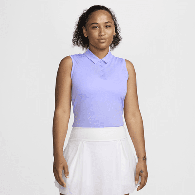 Polo de golf sin mangas para mujer Nike Dri-FIT Victory