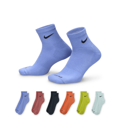 Nike Everyday Plus Cushioned Training Ankle Socks (6 Pairs). Nike.com