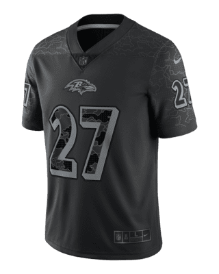 Nike Baltimore Ravens RFLCTV Limited Jersey Black