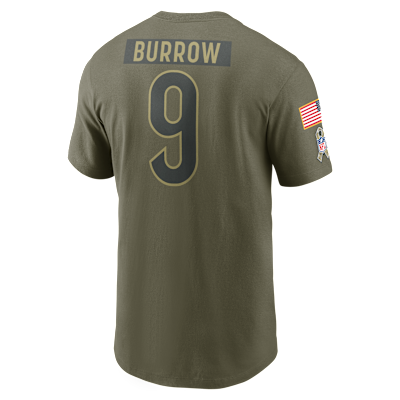 Joe Burrow Cincinnati Bengals Salute To Service Men’s Nike NFL T-Shirt