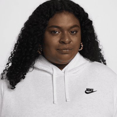 Nike Sportswear Club Fleece Women's Pullover Hoodie (Plus Size)