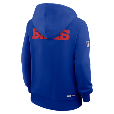 Buffalo Bills Sideline Women's Nike Dri-FIT NFL Pullover Hoodie