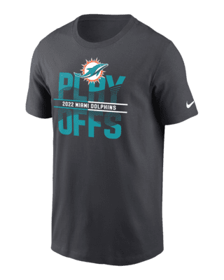 Nike 2022 NFL Playoffs Iconic (NFL Miami Dolphins) Men's T-Shirt