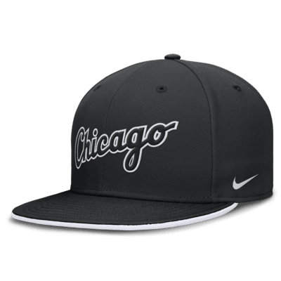 Gorra Nike Dri-FIT de la MLB ajustada para hombre Chicago White Sox Primetime True