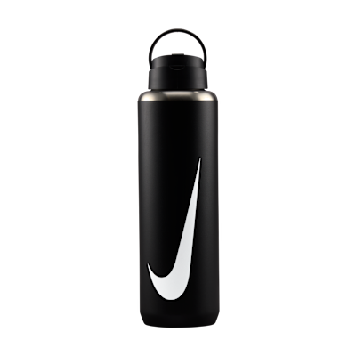Botella de acero inoxidable con popote (946 ml) Nike Recharge