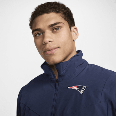 Jacka med hel dragkedja Nike Sideline Repel (NFL New England Patriots) för män