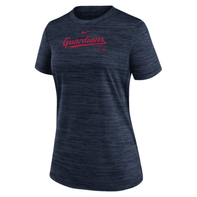 Cleveland Guardians Authentic Collection Practice Velocity Women's Nike Dri-FIT MLB T-Shirt