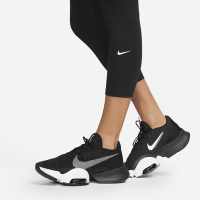 Damskie legginsy z wysokim stanem o skróconym kroju Nike One