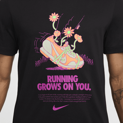 Playera de correr Dri-FIT para hombre Nike