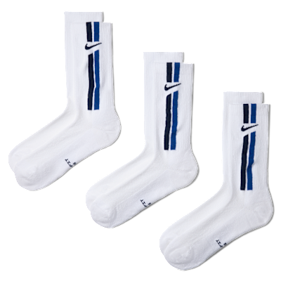 Nike Everyday Elevated Crew Socks (3 Pairs) from Nike - $28