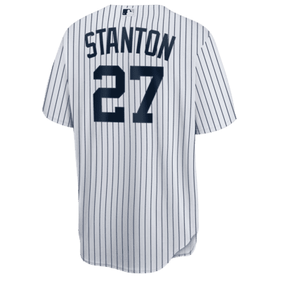 MLB New York Yankees (Giancarlo Stanton) Men's Replica Baseball Jersey