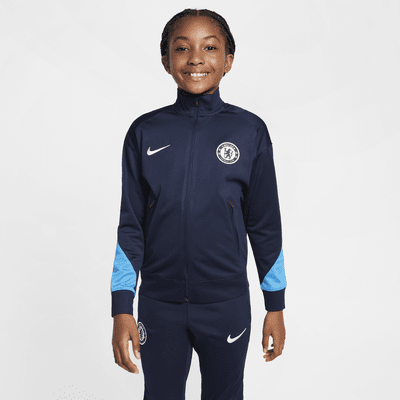 Chelsea FC Strike Nike Dri-FIT knit voetbaltrainingspak voor kids