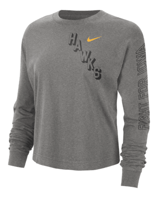 Женская футболка Iowa Heritage Nike College Boxy Crew-Neck