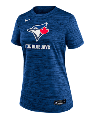 Женская футболка Toronto Blue Jays Authentic Collection Velocity Nike Dri-FIT MLB