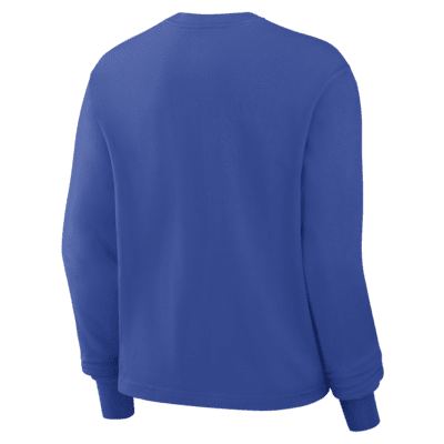 Duke Blue Devils Primetime University Boxy Women's Nike College Long-Sleeve T-Shirt