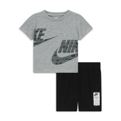 Nike Sportswear Club Specialty French Terry Baby (12-24M) Shorts Set