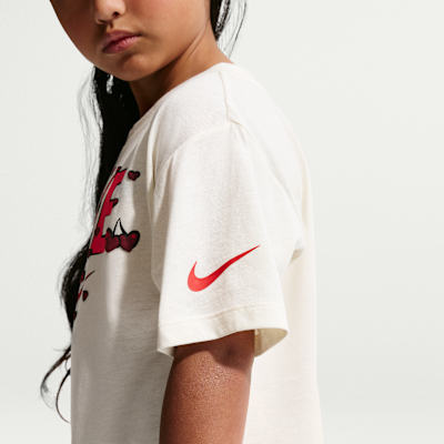 Nike Cherry Little Kids' Boxy T-Shirt