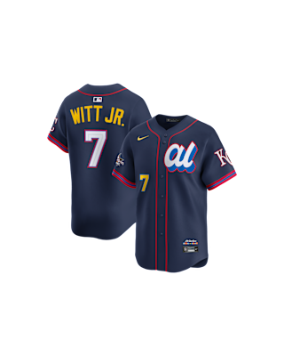 Мужские джерси Bobby Witt Jr. American League 2025 Home Run Derby Nike Dri-FIT ADV MLB Limited Jersey для бега