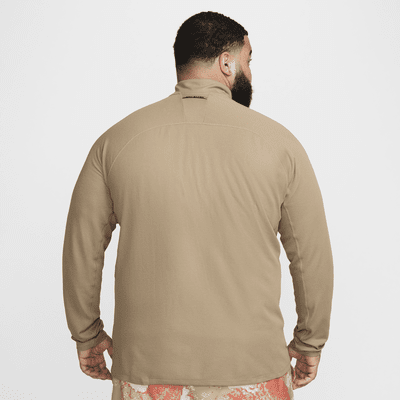 Camisola de camada intermédia Dri-FIT com fecho até meio Nike Trail para homem