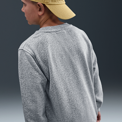 Nike Sportswear Club Fleece Older Kids' Crew-Neck Sweatshirt