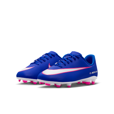 Fotbollssko Nike Jr. Mercurial Vapor 16 Club med lågt skaft MG för barn/ungdom