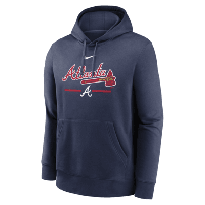 Nike Overview (MLB Atlanta Braves) Men's 1/2-Zip Jacket