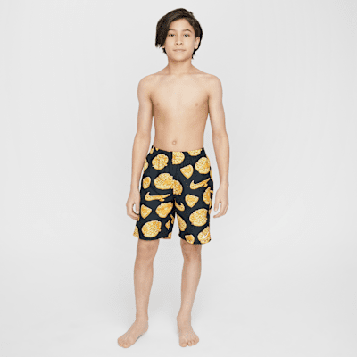 Shorts de vóleibol de 18 cm con forro de ropa interior para niño talla grande Nike Swim Breaker