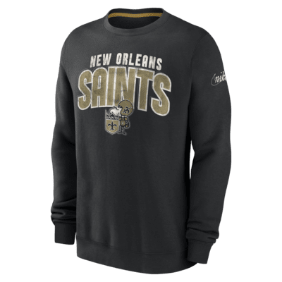 New Orleans Saints Rewind Club Men's Nike NFL Pullover Crew. Nike.com