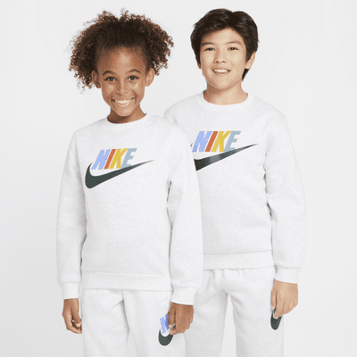 Sudadera para niños talla grande Nike Sportswear Club Fleece