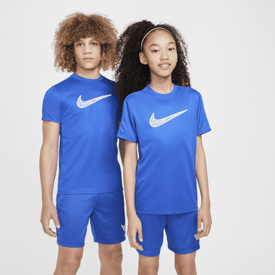 Nike Trophy23 rövid ujjú Dri-FIT póló nagyobb gyerekeknek