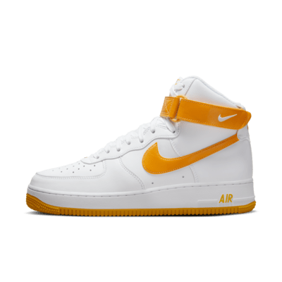 Men's White Air Force 1 Shoes. Nike IN