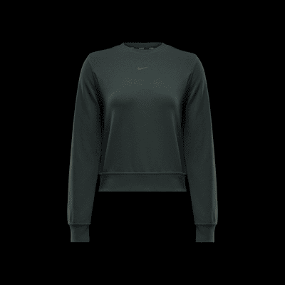 Sudadera de French Terry con cuello redondo para mujer Nike Dri-FIT One