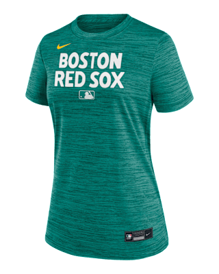 Женская футболка Boston Red Sox Authentic Collection City Connect Velocity Nike Dri-FIT MLB