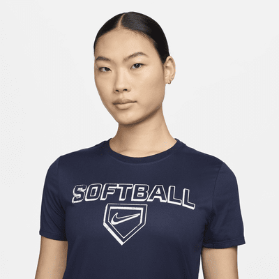 Playera de softball para mujer Nike Dri-FIT