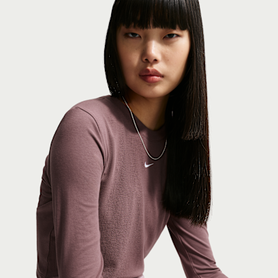 Nike Sportswear Chill Knit Women's Slim Long-Sleeve Cropped Top
