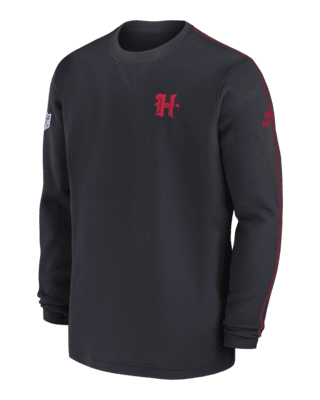 Мужские  Houston Texans Logo Coach Men’s Nike NFL Long-Sleeve Top