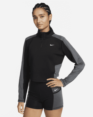 Nike Dri-fit 1/2-zip Training Top in Black