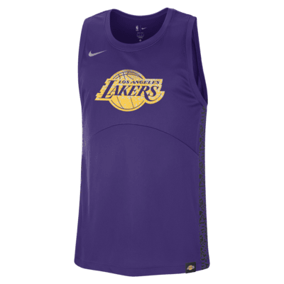 Jersey con gráfico Nike Dri-FIT de la NBA para hombre Los Angeles Lakers Starting 5 Courtside