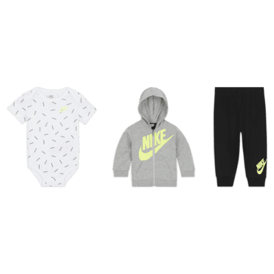 Ensemble trois pièces avec pantalon Just Do It Nike pour Bébé (3-6 mois)