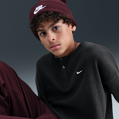 Haut à manches longues Nike Sportswear Metro Ground pour ado