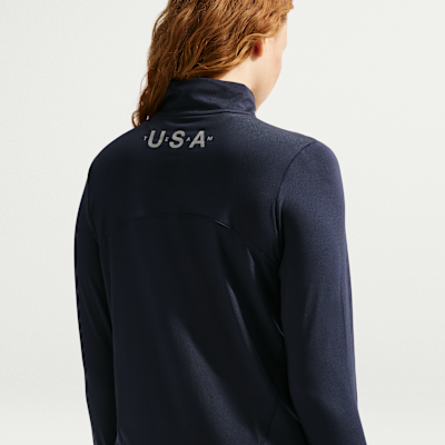 Nike Team USA Swift Element Women's 1/4-Zip Top